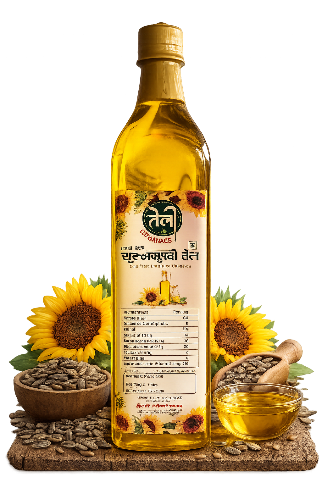 Cold Pressed Sunflower Oil